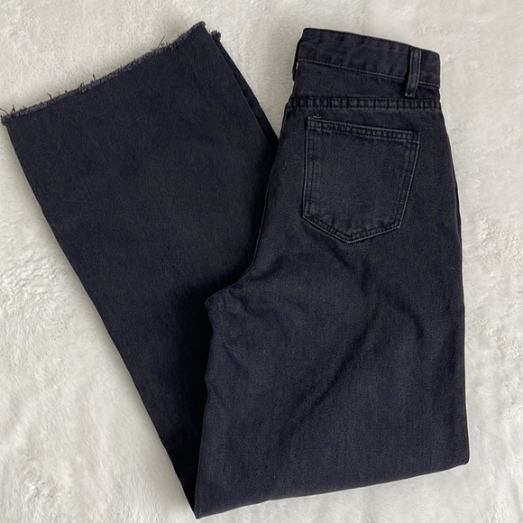 Shein Ripped Distress Wide Leg Jeans Size 4 - Picture 8 of 15